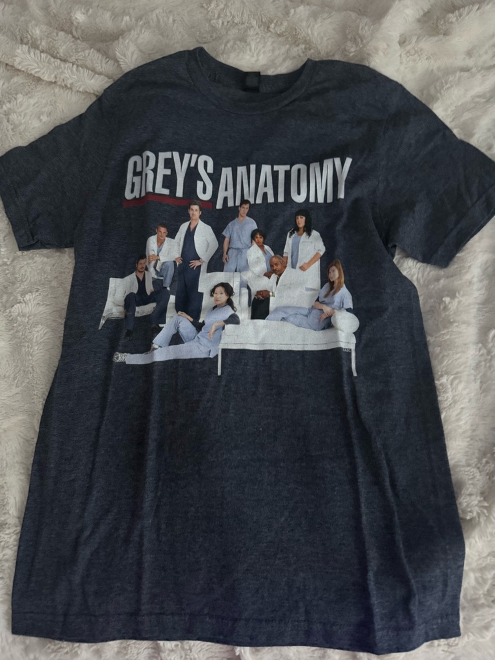 Gildan Grey's Anatomy Navy Graphic Tee